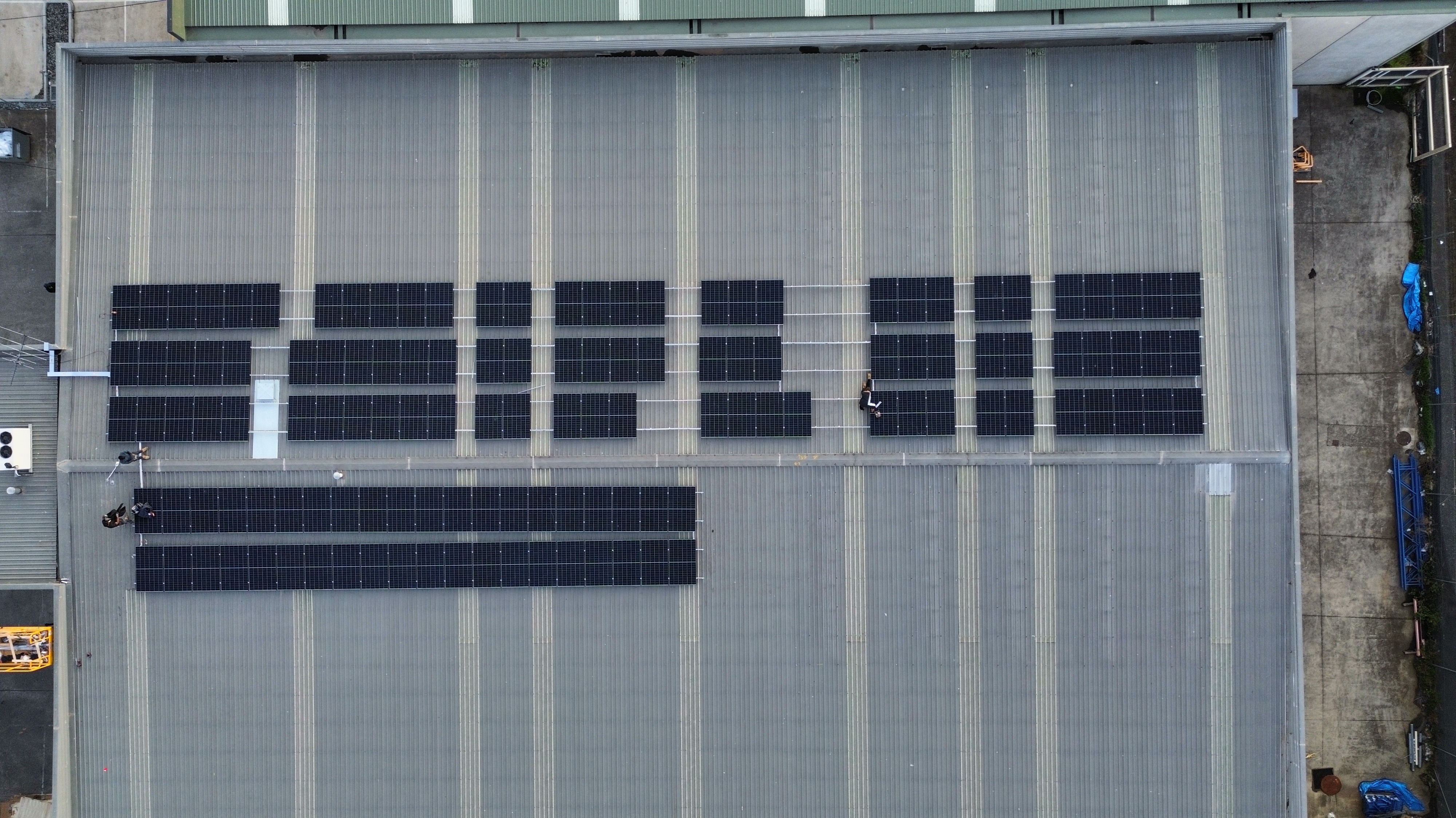 Warehouse aerial